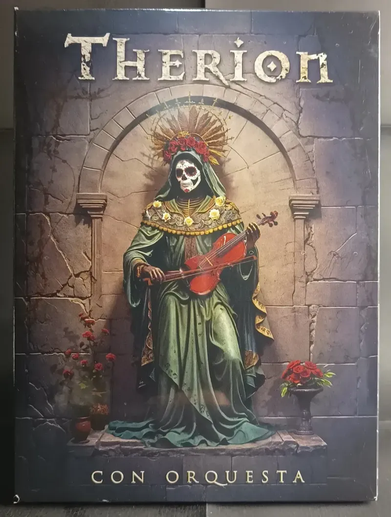 Therion Con Orquesta (2cd + 1dvd + 1bluray Importado Lacrado)
