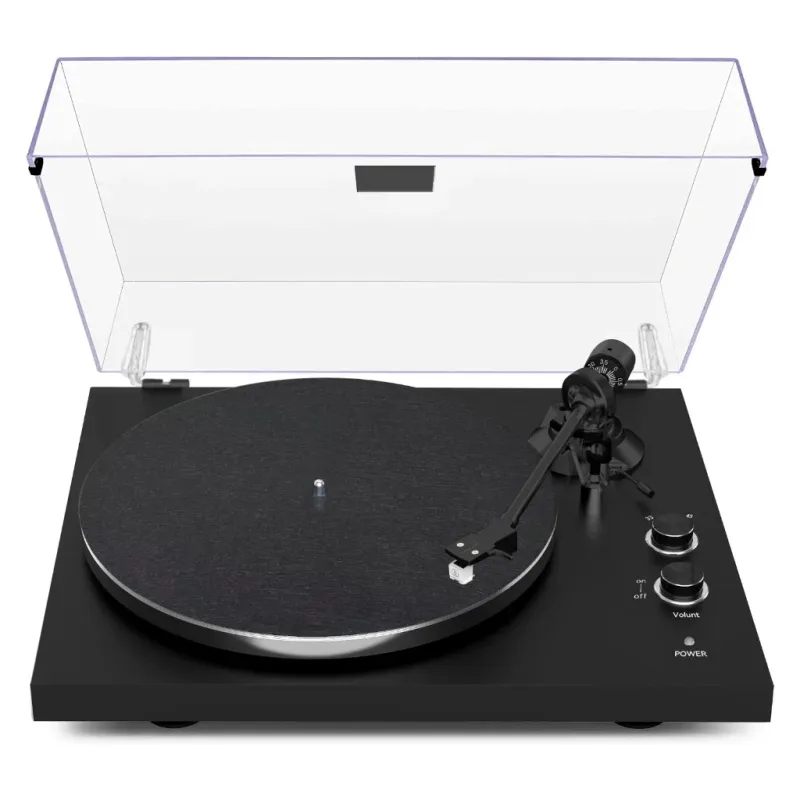 Toca-Discos Vinil Audio-Technica Automático Leitor de discos de vinil sem fios com Bluetooth e saída USB Gramofone